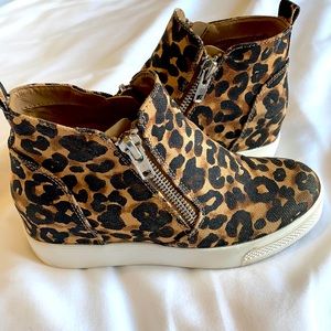 Steve Madden Leopard Pump Sneakers